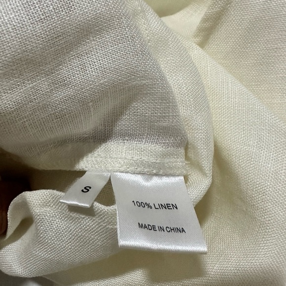 MONDAY - Linen Wrap Crop Top - Picture 4 of 6